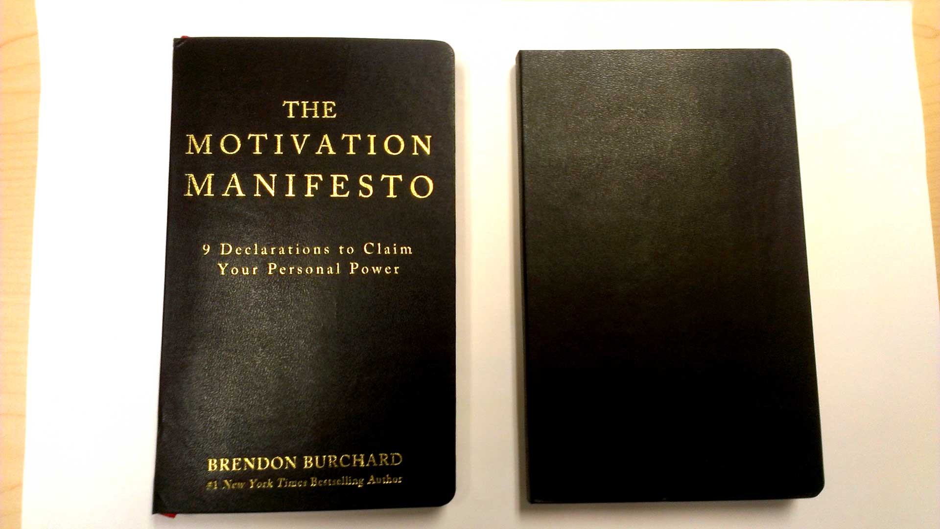 Brendon Burchard's Motivation Manifesto book