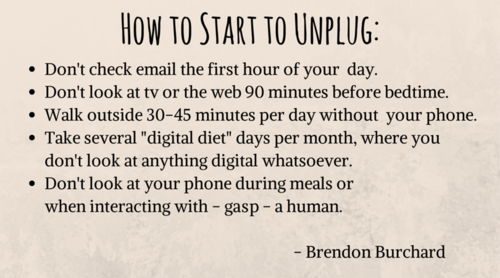 How to Unplug, Brendon Burchard, Motivation, Relationships, Inspiration, Quotes, Personal Development