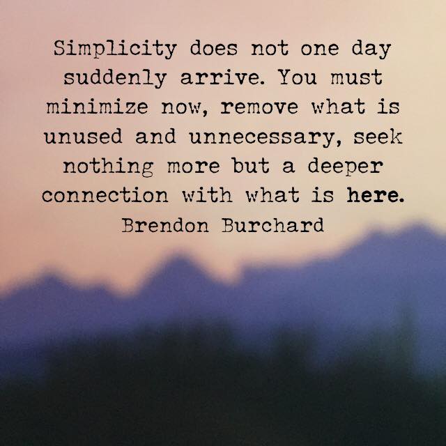 personal development, Motivation Manifesto, Brendon Burchard, The Charged Life, Simplicity