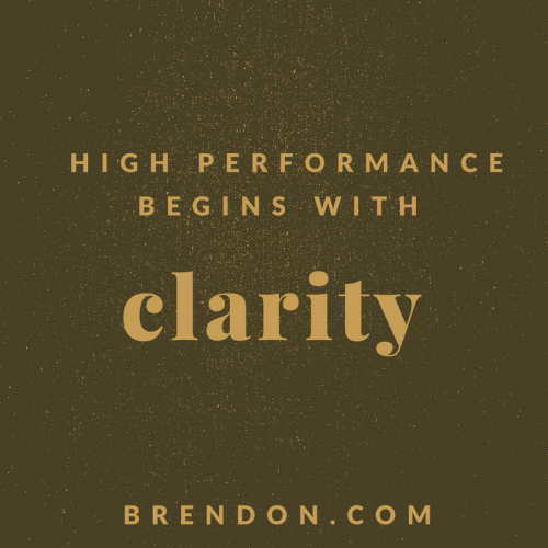 3 Secrets of High Performers - Brendon Burchard