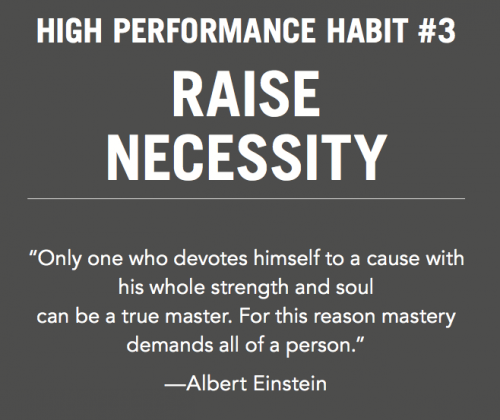 Clarity Chart High Performance Habits