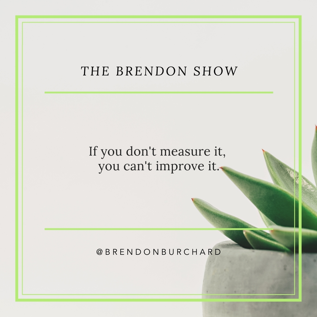 If You Can't Measure It, You Can't Improve It