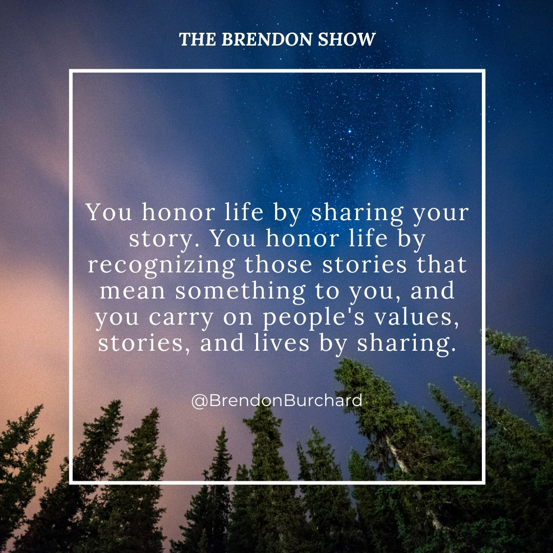 The Power Of Sharing Your Story Brendon Burchard